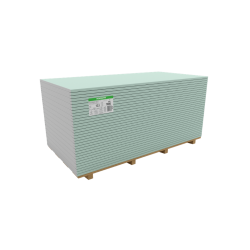 Norgips S (GKBI) 12.5x1200x2600mm Mitrumizturīgs Reģipsis (Ģipškartons)