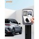 Elektro auto uzlādes stacija AC 32A 22KW 3p trīsfāžu ar RFID karti Type 2 Socket Version EKEC1