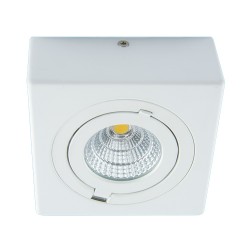 Griestu COB LED apgaismojums 230V , 9 W, Krāsa: balta, Gaismas krāsa: neitrāli balta