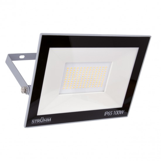 SMD LED prožektors 230V, 100 W, 8380 lm, pelēka