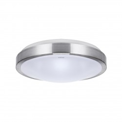 Griestu SMD LED gaismas ķermeņi 230V, 24 W, 2490 lm, Krāsa: sudraba, Gaismas krāsa: neitrāli balta