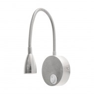 Dekoratīvs POWER LED armatūra 230V , 3 W, 180 lm, sudraba
