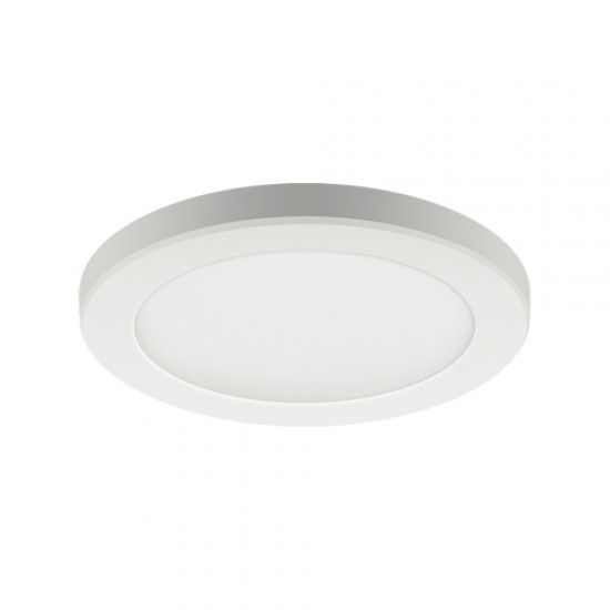 Griestu SMD LED apgaismojums 230V, 12 W, 1490 lm, Krāsa: balta, Gaismas krāsa: silti balta/neitrāli balta/auksti balta