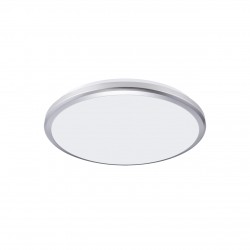 Hermētisks griestu gaismas armatūra LED 230V, 12 W, 1539 lm, sudraba