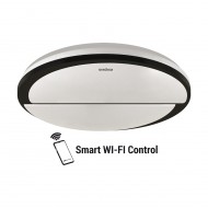 Griestu SMD LED gaismas ķermeņi 230V, 48 W, 5280 lm, Krāsa: melna,  Gaismas krāsa: silti balta/neitrāli balta/auksti balta