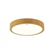 Griestu SMD LED gaismas ķermeņi 230V, 24 W, 2790 lm, Krāsa: ozols, Gaismas krāsa: neitrāli balta
