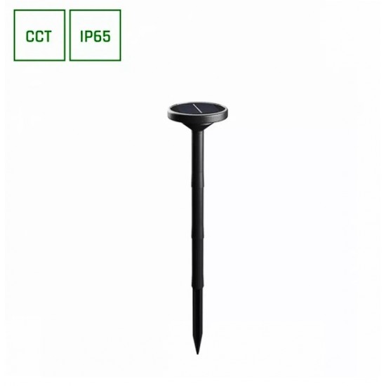Saules dārza lampa Plato CCT IP65 Saules dārza lampa Plato CCT IP65