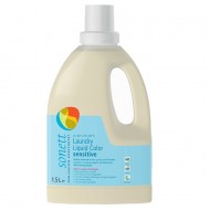 Sonett Organic šķidrais veļas mazgāšanas līdzeklis krāsainiem audumiem, koncentrāts 1,5 l