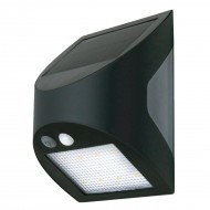 LED saules gaismeklis, 3W, SMD, 240 lm, 7000K, IP44, melns