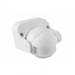 Kustības sensors CM-1, Balts, 1200W, 8m, IP44, 180°AE-CM1000-00 GTV