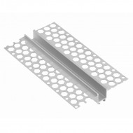 Алюминиевый профиль LED GLAX линейный для гипсокартонных плит, 3м, неанодированный PA-GLAXGKL3M-00C GTV