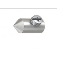 Alumīnija pārtveres uzgalis Rd8mm apaļajam vadītājam, Alu