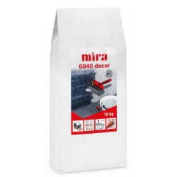 Mira 6840 Decor Mikrocementa dekoratīvā špaktele (antīks), balts, 15kg