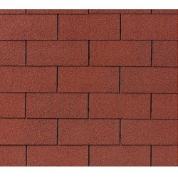 IKO Superglass 3 Tab bitumena šindeļi, Tile Red (10) 3m2