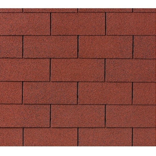 IKO Superglass 3 Tab bitumena šindeļi, Tile Red (10) 3m2