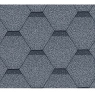 Mida Rock Hexagonal Битумная черепица 3 м2 серый