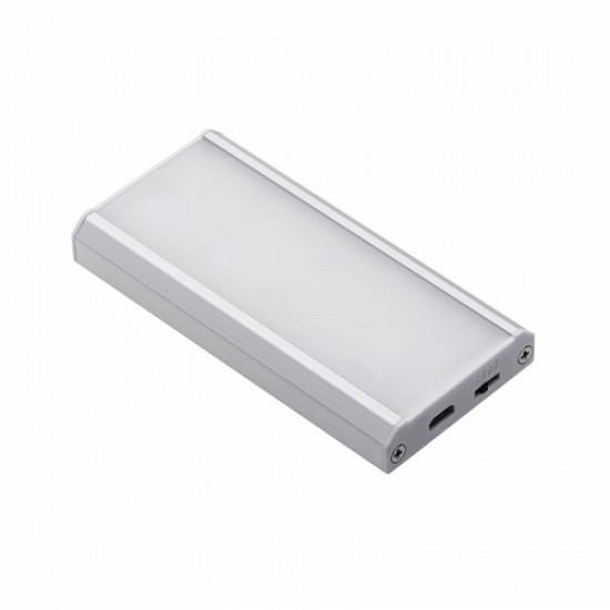 LED gaismeklis skapjiem COMO IR 1W uz akumulatora, ar tuvuma sensoru (Single-Mode/Dual-Mode) IP20, 120°, 4000K, 40-50lm, uzlāde caur USB (0,5m kabelis) LD-IRUSB-53 GTV