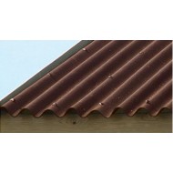 Битумные волнистые кровельные листы Onduline Classic 2000x950x3 мм, коричневые