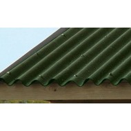 Onduline Classic 2000x950x3mm viļņotās bitumena jumta loksnes, zaļa