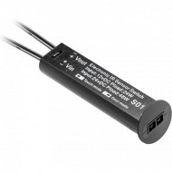 Bezkontakta slēdzis, melns,12V DC; AE-WBCUNI-10DIM GTV  Bezkontakta slēdzis, melns,12V DC; AE-WBCUNI-10DIM GTV