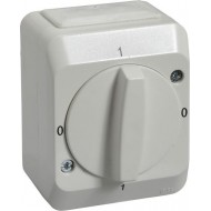 Rotējošais slēdzis 2P, 16A 250V balts Aqua-Stark