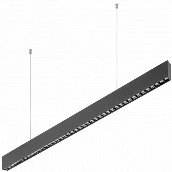 LED lineārais gaismeklis VILANA, 42 W, 3780 Lm, 4000K, 120 cm, melns GTV