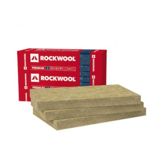 Rockwool Superrock Premium Akmens vate plāksnēs 150x565x1000mm, iepak. 2.825m2