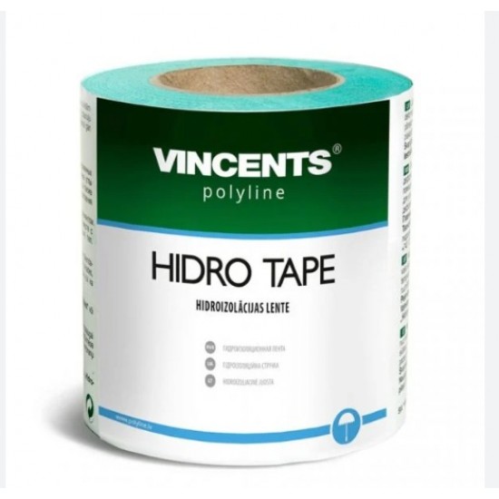 Vincents Polyline Hidro Tape Hidroizolācijas lente 20cmx25m