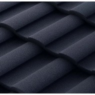 Metrotile Roman Металлическая черепица с каменной крошкой , 1280x415мм, древесный уголь