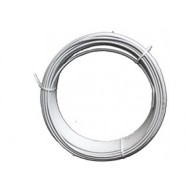 Alumīnija Rd8mm stieple ar baltu PVC pārklājumu, AlMgSi0,5