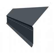 Ruukki 40 Lokāmā metāla karnīze, RA9BEF, 0.5mm, 95x137mm, 2000mm, RR23/Tumši pelēka
