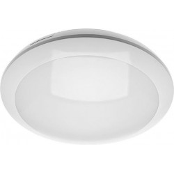 LED gaismeklis TOKIO-D16 ar mikroviļņu kustības sensoru, 16W, 1200lm, 4000K, AC220-240V,50/60Hz, 360°, IP66, IK10 LD-TOK16WD-40 GTV