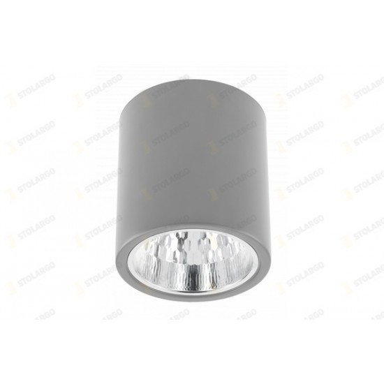 Griestu lampa DRAGO, E27, IP20, 172x180 mm, pelēka OS-DRAGO18-80 GTV