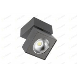 LED lampa BIANCO, 15 W, 1500 Lm, 4000K, IP20, kvadrātveida, melna LD-BNC15WKC-NB GTV