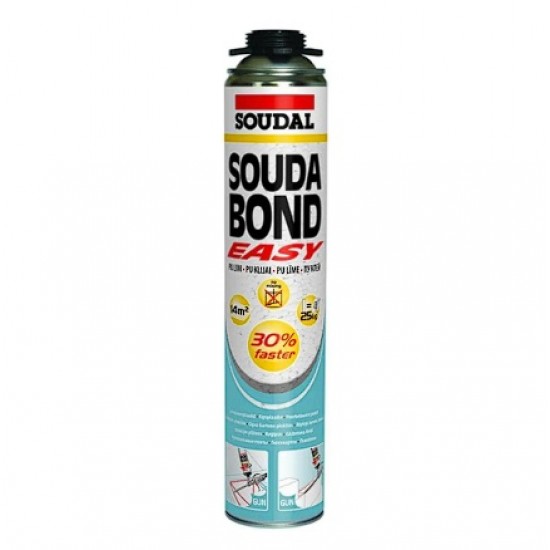 Soudal Soudabond Easy Gun Montāžas putu līme pistolei, orandža, 750ml