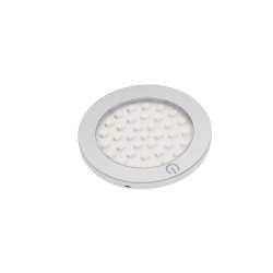 Komplektā 3 Castello LED gaismekļi, pirmais ar slēdzi, barošanas avots 12W, 12V DC, 3000K, sadalītājs, 3 miniAMP ieejas LD-Z3CSCB-53 GTV