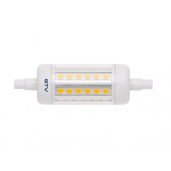 LED spuldze, J78, 4000K, R7s, 5.0W, AC220-240V, 360°, 500lm, 54mA LD-J7806WE-40 GTV