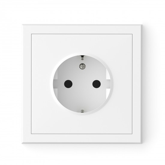 043-515 ADRIA Schuko rozete ar zem.ar WAGO klemme 16A 250V balta 043-515 ADRIA Schuko rozete ar zem.ar WAGO klemme 16A 250V balta