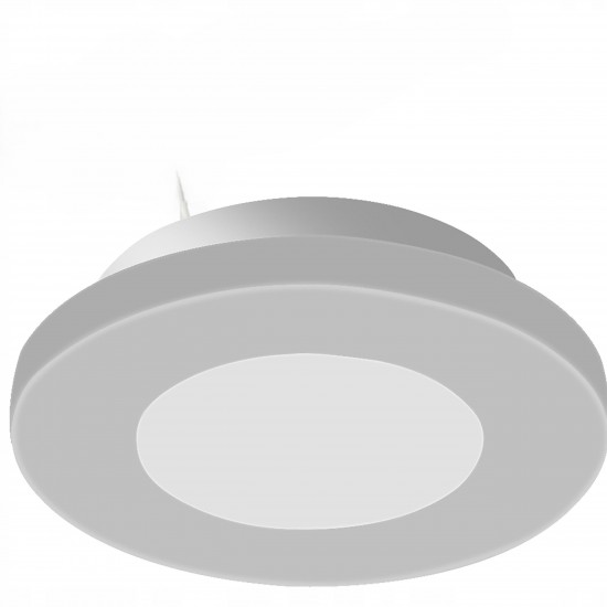 OCULUS LED zemskapja lampa, 2W, 90lm, 4000K, pelēka