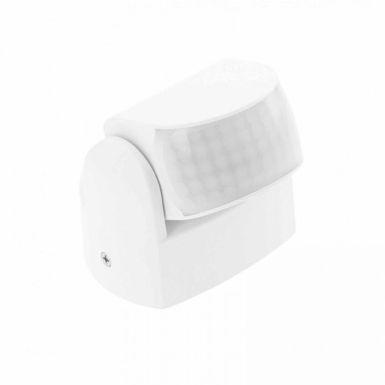 Kustības sensors CR-9 mini, Balts, 1200W, 12m, IP65, 180°/360°CR-CR9M00-00 GTV