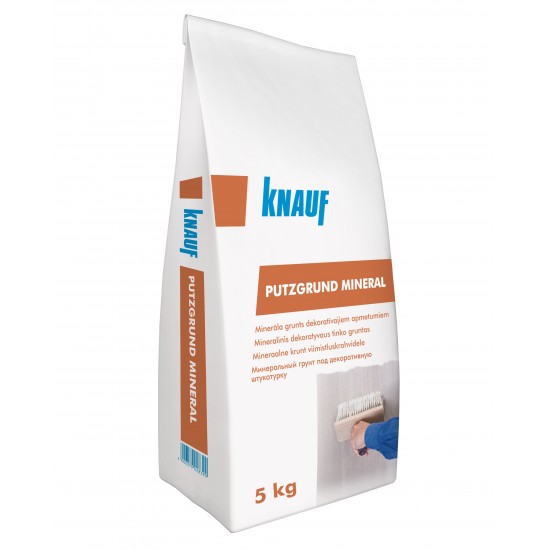 Knauf Putzgrund Mineral minerāla grunts dekoratīvajiem apmetumiem, 5kg