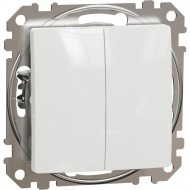 2-кл. переключатель 10AX белый Sedna Design