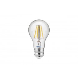 LED spuldze, Kvēldiega, A60, 4000K, E27, 11W, AC180-250V, 360°, 1500lm, 96mA LD-A60FLE11-40 GTV