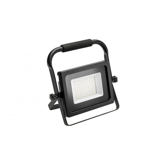 LED prožektors iNEXT (pārnesamais) 30W 2400 Lm, PF>0,9, RA>80, IP65, 120°, 6400K, melns LD-INEXT30WP-64 GTV