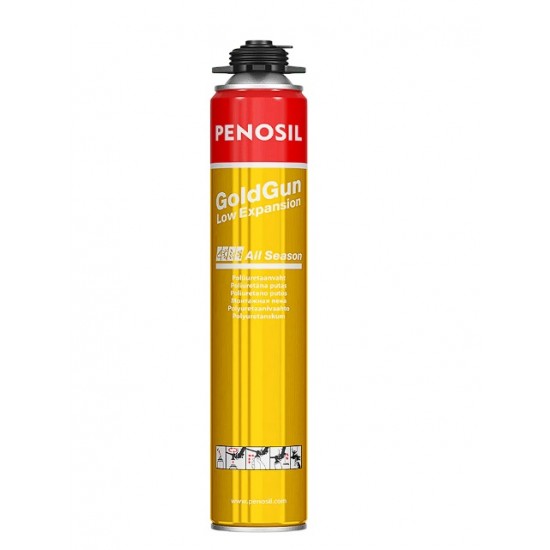 Penosil GoldGun Low Expansion All Season Profesionālās PU putas ar zemu izplešanos 750ml