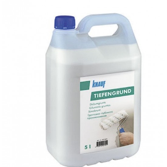 Knauf Tiefengrund грунтовка глубокого проникновения , 5L Knauf Tiefengrund грунтовка глубокого проникновения , 5L