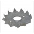 Simpson Zobainā paplāksne Vienpusēja BULLDOG HDG, M16x75, C2-75M16G-B