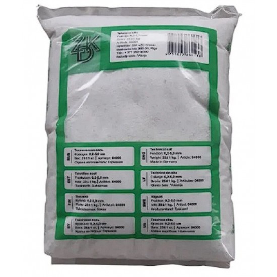 Tehniskā sāls, 25kg