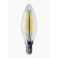 Spector Light Spuldze C35 5W, 550lm, PF0.4,Ra80 E14 2700K