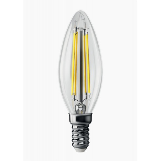 Spector Light Spuldze C35 5W, 550lm, PF0.4,Ra80 E14 2700K Spector Light Spuldze C35 5W, 550lm, PF0.4,Ra80 E14 2700K